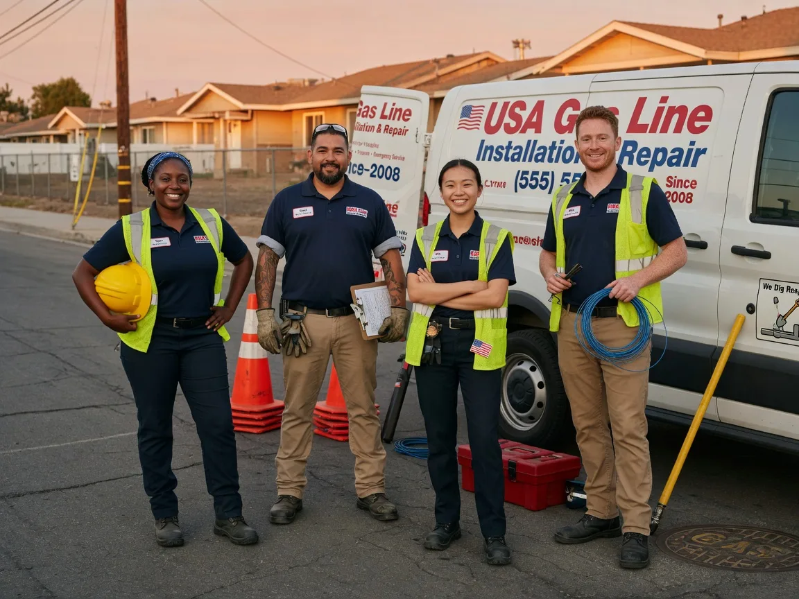 Gas Line Installation company in Groveton, TX